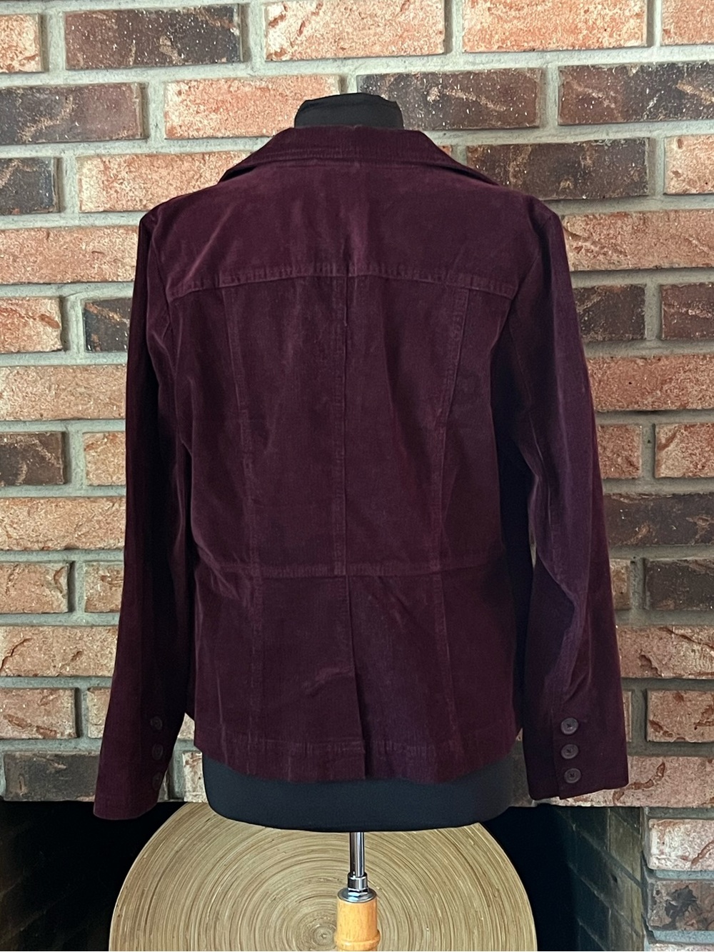 St. John’s Bay Stretch Corduroy Blazer - Picture 3 of 4
